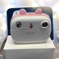 BUĞZ Çocuklar İçin Özel Fotoğraf Makinesi Printer Kamera Taşınabilir HD