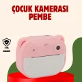 BUĞZ Çocuklar İçin Şipşak Yazıcı Kamera 24MP HD Çift Lensli Termal Baskılı