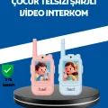 BUĞZ Çocuklar İçin Video Görüşmeli Walkie Talkie Uzun Mesafe İletişim
