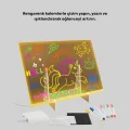 BUĞZ Çocuklar ve Yetişkinler İçin USB LED Işıklı Çizim Panosu