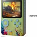 BUĞZ Çocuklara Özel 4K HD Retro Oyun Konsol El Atari Taşınabilir 500 Oyunlu