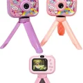 BUĞZ Çocuklara Özel Ayaklı Mini Fotoğraf Makinesi Dijital LCD Ekran - BUĞZ