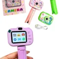 BUĞZ Çocuklara Özel Ayaklı Mini Fotoğraf Makinesi Dijital LCD Ekran - BUĞZ