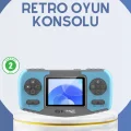 BUĞZ Çocuklara Özel Retro Oyun Konsolu Portatif Eğlence Cihazı