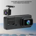  Çok Açılı Araç İçi DVR | Ön İç Arka Kamera, Döngü Video Kaydı