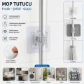 BUĞZ Çok Amaçlı Kıskaçlı Yapışkanlı Kablo ve Mop Tutucu