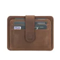  Çok Bölmeli Slim Deri Kartlık BLW019 G2 Antik Kahve