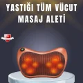 BUĞZ Çok Fonksiyonlu Boyun Bel Sırt Masaj Yastığı Araç İçi Uyumlu