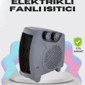 BUĞZ Çok Fonksiyonlu Fanlı Isıtıcı Isıtma ve Soğuk Hava Üfleme Özellikli