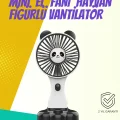  Çok Fonksiyonlu Mini El Fanı – Sessiz & Güçlü Yaz Yardımcısı