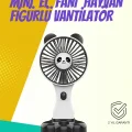  Çok Fonksiyonlu Mini El Fanı – Sessiz & Güçlü Yaz Yardımcısı