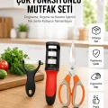 BUĞZ Çok Fonksiyonlu Mutfak Makas Seti –Pratik Mutfak Yardımcısı Yeni Nesil