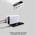 BUĞZ Çoklu Cihaz Uyumlu LED Ekranlı 50000 mAh Powerbank