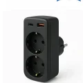 BUĞZ Çoklu Priz Yüksek Gerilim Korumalı 2’li Priz 1xusb 1xtype-c Çıkışlı Grup Priz Çoğaltıcı