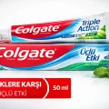 BUĞZ Colgate Üçlü Etki Diş Macunu 50 ml Çürük Koruma & Ferah Nefes 1 ADET