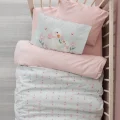 BUĞZ Cotton Box Bebek Nevresim Takımı Mamiduck Pembe