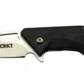 BUĞZ Eco Lounge Crkt Division  4415 BK Siyah Kamp / Outdoor Çakı 21cm - Yarı Otomatik, Kemerlikli, Kutulu