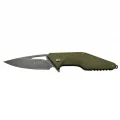  Crkt Dıvısıon 4415 GRN Kamp / Outdoor Çakı 21 cm - Yarı Otomatik, Kemerlikli, Kutulu
