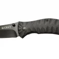  Crkt İncendor 2078 BK Siyah Kamp Çakı 17,5cm - Manuel, Plastik Sap, Kemerlikli