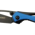 BUĞZ Eco Lounge Crkt Pleroma 821A BL Mavi Kamp / Outdoor Çakı 18cm - Manuel, Kemerlikli, Kutulu