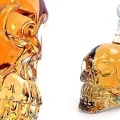BUĞZ Crystal Head Kuru Kafa Cam Şişe 350 Ml