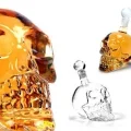 BUĞZ Crystal Head Kuru Kafa Cam Şişe 350 Ml