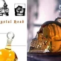 BUĞZ Crystal Head Kuru Kafa Cam Şişe 350 Ml