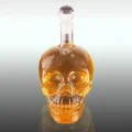 BUĞZ Crystal Head Kuru Kafa Cam Şişe 350 Ml