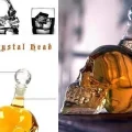 BUĞZ Crystal Head Kuru Kafa Cam Şişe 350 Ml - Lisinya