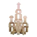  CS-8832 Natural Ahşap Blok Seti 50 Parça -Chiva
