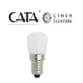 BUĞZ CT 4261 Cata 2 W Buzdolabı Led Ampul Günışığı 3000K E14 Duy