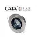BUĞZ CT 5252 Cata 6W Satin Gövde Led Spot Armatür Günışığı 3200K