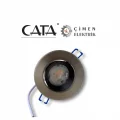 BUĞZ CT 5252 Cata 7W Satin Gövde Led Spot Armatür Beyaz Işık 6400K