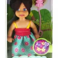  Cute Girl Pembe Balonlu Kumral Mini Bebek