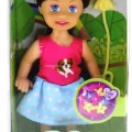  Cute Girl Sarı Balonlu Kumral Mini Bebek
