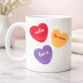 BUĞZ Cutie Be Mine lYK U Porselen Kupa – Model 9 - Sevgiliye Özel Tatlı Tasarım
