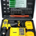 BUĞZ Darbeli kablosuz matkap 21 watt 20 volt anahtarsız mandren 2 akü 2 yıl garantili set