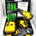 BUĞZ Darbeli şarjlı matkap 240 watt anahtarsız mandren 2 yıl garantili çantalı set - Var Taşıma Çantası