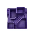 BUĞZ Dekoratif 3D Kaktüs Saksısı Çok Bölmeli Minimal Bitki Düzenleyici - BUĞZ