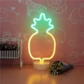 BUĞZ Dekoratif Ananaslı Neon Led Masa Ve Gece Lambası Hediyelik Lamba