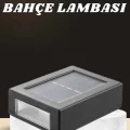  Dekoratif Duvar Lambası Solar Güneş Enerjili Bahçe Aydınlatması