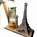  Dekoratif Eyfel Kulesi ve Kum Saati Vintage Tarzı Masa Süsü Biblo