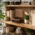 BUĞZ Dekoratif Gece Işıklı Bluetooth Hoparlör – Saatli Tasarım Yeni Nesil