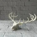 BUĞZ Dekoratif Geyik Başı Heykel 25 cm Modern Minimal Tasarım - Lisinya