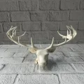 BUĞZ Dekoratif Geyik Başı Heykel 25 cm Modern Minimal Tasarım - Lisinya