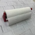BUĞZ Dekoratif Kırmızı Kağıt Havlu Tutucu Duvar Askılı Model