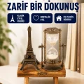 BUĞZ Dekoratif Kum Saati – Ahşap Malzeme, Hediyelik Masa Aksesuarı