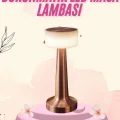 Dekoratif Masa Lambası Dokunmatik Renk Değiştirebilen Gece Lambası