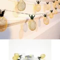  Dekoratif Pilli Pineapple Ananas Pilli Şerit Led Işık (1 Metre)