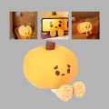 BUĞZ Dekoratif Pumpkin Gece Lambası Şarjlı Dokunmatik LED Işık